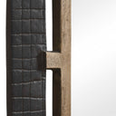Guerra - Mirror - Walnut & Brass