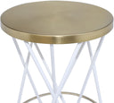 Mercury - Iron Bar Stool - Meridian Furniture - Bar Height (28" - 30") - Elite Enclave Home