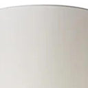 Dramatic Floor Lamp Bell Shaped Base In Nickel Finish Metal - Black - HomeRoots - Floor Lamps - Elite Enclave Home