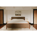 Rye - Queen Bed - Warm Brown - Moe's Home Collection - Platform Beds - Elite Enclave Home
