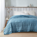 Cambria - King Premium Oversized Hypoallergenic Down Alternative Blanket With 3M Moisture Treatment - Slate Blue