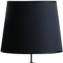 Sculptural Clown Phone Holder Desk Lamp - Black - HomeRoots - Table Lamps - Elite Enclave Home