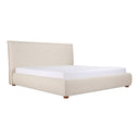 Luzon - Queen Bed - Wheat - Moe's Home Collection - Upholstered Beds - Elite Enclave Home