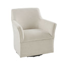 Augustine - Swivel Glider Chair - Cream - Madison Park - Swivel Chairs - Elite Enclave Home