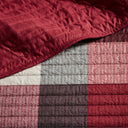 Ridge - Twin Reversible Daybed Cover (Set of 6) - Red