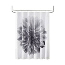 Norah - Printed Floral Shower Curtain - Gray - Madison Park - Shower Curtains - Elite Enclave Home