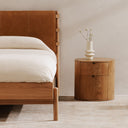 Theo - Two Drawer Nightstand - Light Brown - Moe's Home Collection - Accent Nightstands - Elite Enclave Home