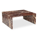 Rosa - Coffee Table - Rosso Levnato Marble - Moe's Home Collection - Coffee Tables - Elite Enclave Home