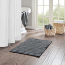 Lasso - 24" Chain Stitch Rug - Charcoal - Madison Park - Rug Sets - Elite Enclave Home