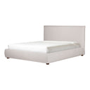 Luzon - King Bed - Light Gray - Moe's Home Collection - Upholstered Beds - Elite Enclave Home