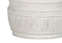 Cylinder Table Lamp With Drum Shade - Cream - HomeRoots - Table Lamps - Elite Enclave Home