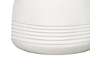 Ceramic Round Table Lamp With Drum Shade - Cream - HomeRoots - Table Lamps - Elite Enclave Home
