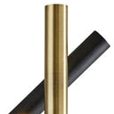 Metal LED Torchiere - Black - HomeRoots - Floor Lamps - Elite Enclave Home