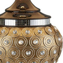 Glitzy Bejeweled Table Lamp - Gold