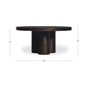 Logan - Outdoor Coffee Table - Black - Moe's Home Collection - Coffee Tables - Elite Enclave Home