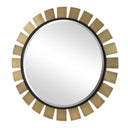 Toluca - Round Mirror - Brass - Uttermost - Accent Mirrors- Elite Enclave Home