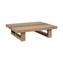 33" Solid Wood Outdoor Coffee Table - Natural