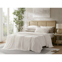 Queen Stretch Jersey Sheet Set - White - Harbor House - Sheets & Pillowcases - Elite Enclave Home