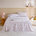 Cozy Soft - Twin 100% Flannel Pigment Printed Sheet Set - Happy Bows