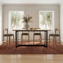 Bent - Counter Table - Oak / Natural - Moe's Home Collection - Counter Tables - Elite Enclave Home