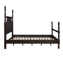 Beckett - Queen Turned Spindle Bed - Morocco Brown - Madison Park Signature - Platform Beds - Elite Enclave Home