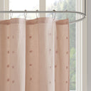 Brooklyn - Pom Pom Shower Curtain - Pink - Urban Habitat - Shower Curtains - Elite Enclave Home