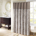 Aubrey - Shower Curtain - Blue / Brown - Madison Park - Shower Curtains - Elite Enclave Home