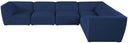 Miramar - 6 Piece Modular Sectional - Meridian Furniture - Stationary Sectionals - Elite Enclave Home