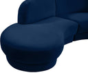Rosa - Sectional - Meridian Furniture - Stationary Sectionals - Elite Enclave Home