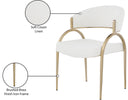 Privet - Dining Chair (Set of 2) - Gold Base - Meridian Furniture - Chair Sets - Elite Enclave Home