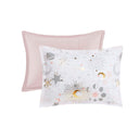 Celia - Starry Sky Metallic Printed Comforter Set - Blush