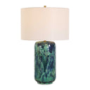 Out Of The Blue - Table Lamp - Blue / Green - Uttermost - Table Lamps - Elite Enclave Home