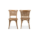 Churchill - Dining Chair (Set of 2) - Light Brown - Moe's Home Collection - Chair Sets - Elite Enclave Home