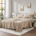 Micro Fleece - Queen Sheet Set - Khaki