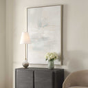 One And Only - Hand Painted Abstract Art - Blue / Brown / Gray / White - Uttermost - Canvas Art - Elite Enclave Home