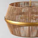 Wendy - Chandelier - Natural/Gold - Classic Home - Chandeliers - Elite Enclave Home