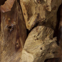 Driftwood - Glass Top Large Coffee Table