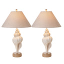 Novelty Table Lamp Coastal With Tan Empire Shade (Set of 2) - Beige