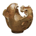 Arbor - Crest Indoor-Outdoor Teak Bowl - Woodtone