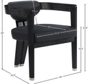 Carlyle - Dining Chair - Meridian Furniture - Arm Chairs - Elite Enclave Home