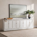 Elmer - 8 Door Cabinet - Shorline Wash - Classic Home - Buffets - Elite Enclave Home