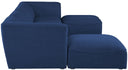 Miramar - 6 Piece Modular Sectional - Meridian Furniture - Stationary Sectionals - Elite Enclave Home