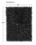 Bahama Wood - Wood Wall Decor - Black