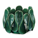 Petal Pinch - Indoor - Outdoor Bowl - Green - Uttermost - Plates & Bowls - Elite Enclave Home