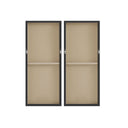 Two Black Dominos - Printed On Canvas (Set of 2) - Black - INK+IVY - Canvas Art Sets - Elite Enclave Home