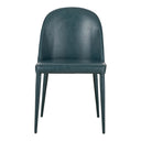 Burton - Vegan Leather Dining Chair (Set of 2) - Dark Teal - Moe's Home Collection - Chair Sets - Elite Enclave Home