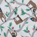 Cozy Flannel - Queen Printed Sheet Set - Multi Sloth