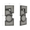 Teo - Wall Sculpture - Charcoal - Moe's Home Collection - Wall Decor - Elite Enclave Home