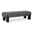 Priya - Bench - Dark Gray - Moe's Home Collection - Upholstered Benches - Elite Enclave Home