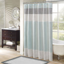 Amherst - Shower Curtain - Aqua - Madison Park - Shower Curtains - Elite Enclave Home